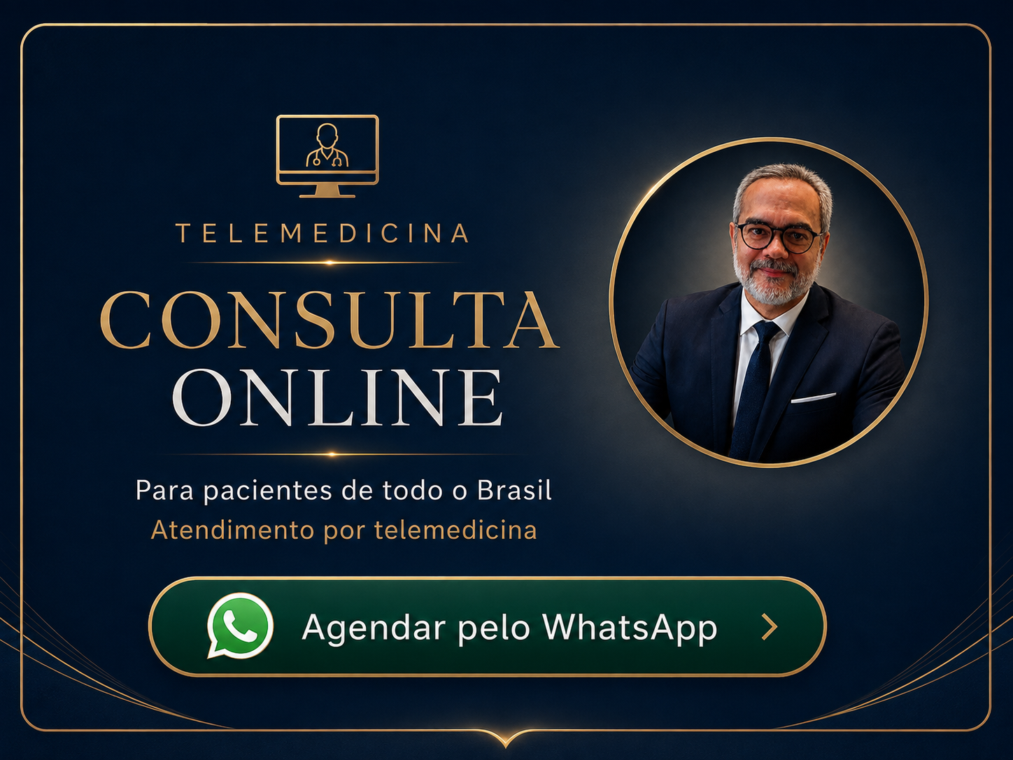 Consulta online com Dr. Saulo Serrano por telemedicina